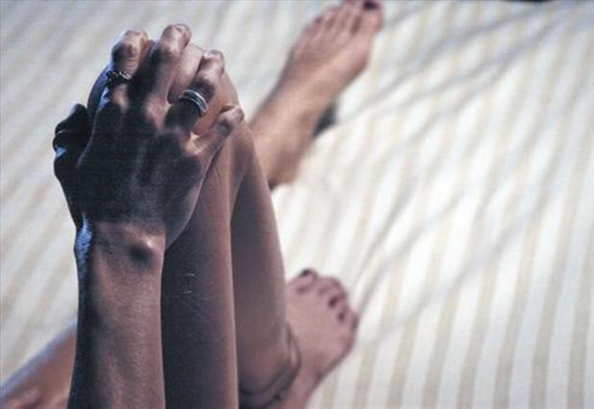 Una enferma de anorexia ingresada en un centro de trastornos alimentarios. Una enferma de anorexia ingresada en un centro de trastornos alimentarios.