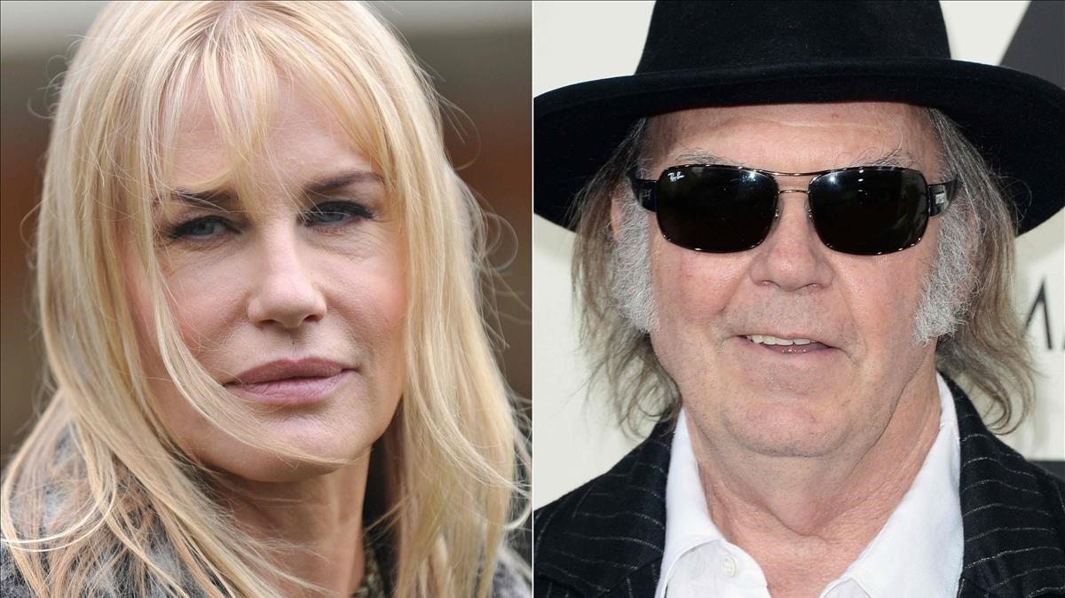 Confirmado Neil Young Y Daryl Hannah Son Marido Y Mujer 