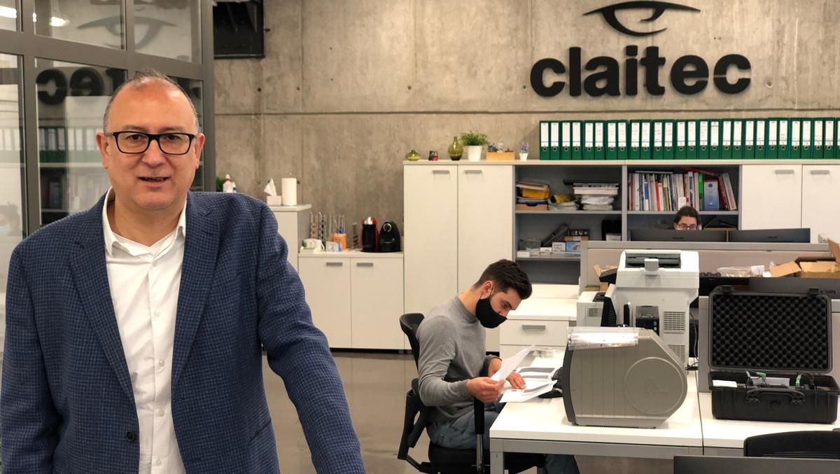 Ricard Chetrit, ’managing director’ de Claitec. Ricard Chetrit, ’managing director’ de Claitec.