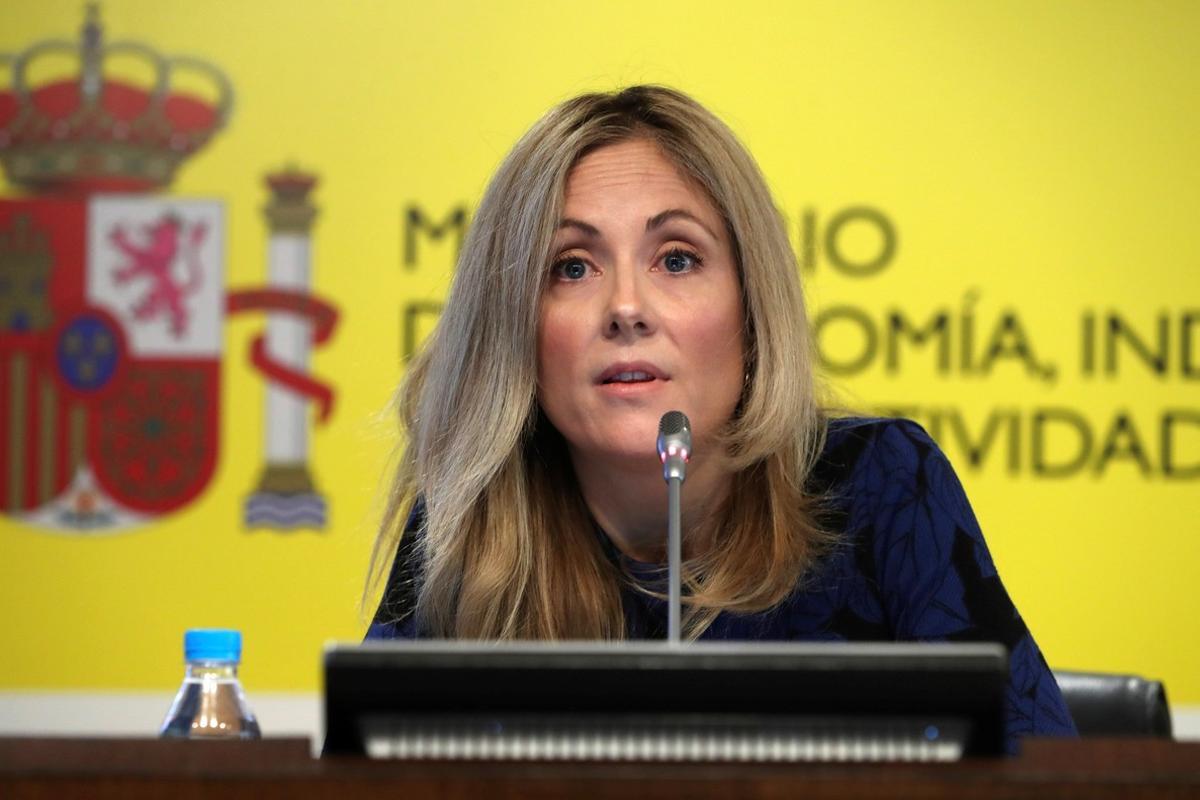 Emma Navarro en su etapa como secretaria general del Tesoro del Ministerio de Economía.