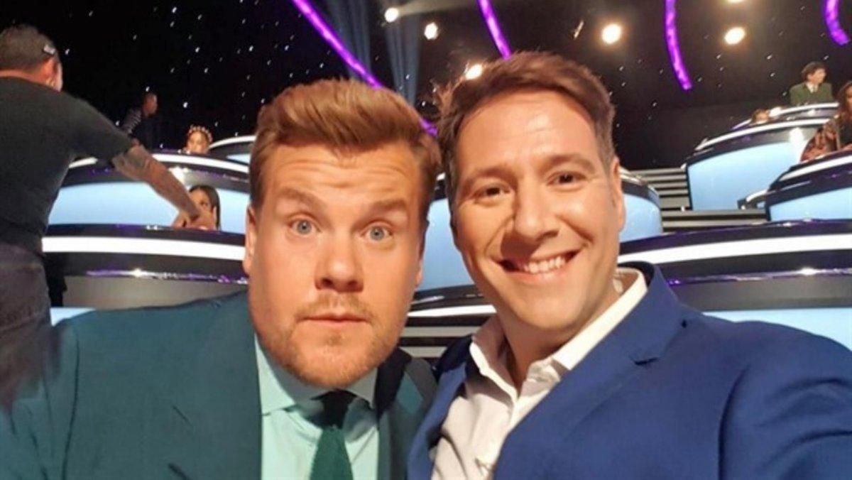 Carlos Latre y James Corden. Carlos Latre y James Corden.