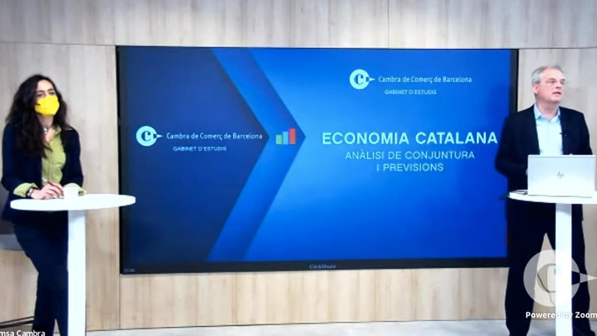 La Cambra preveu que el PIB català creixi el 6,3% aquest any