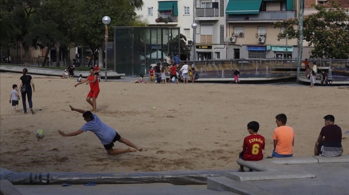 La Prospe Beach, este miércoles. La Prospe Beach, este miércoles.