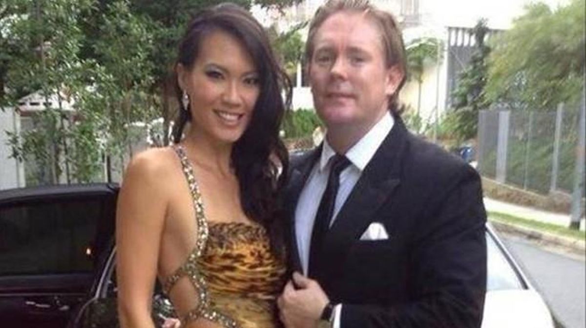 El ’broker’ Antony Casey y su mujer, Bernice Wong. El ’broker’ Antony Casey y su mujer, Bernice Wong.