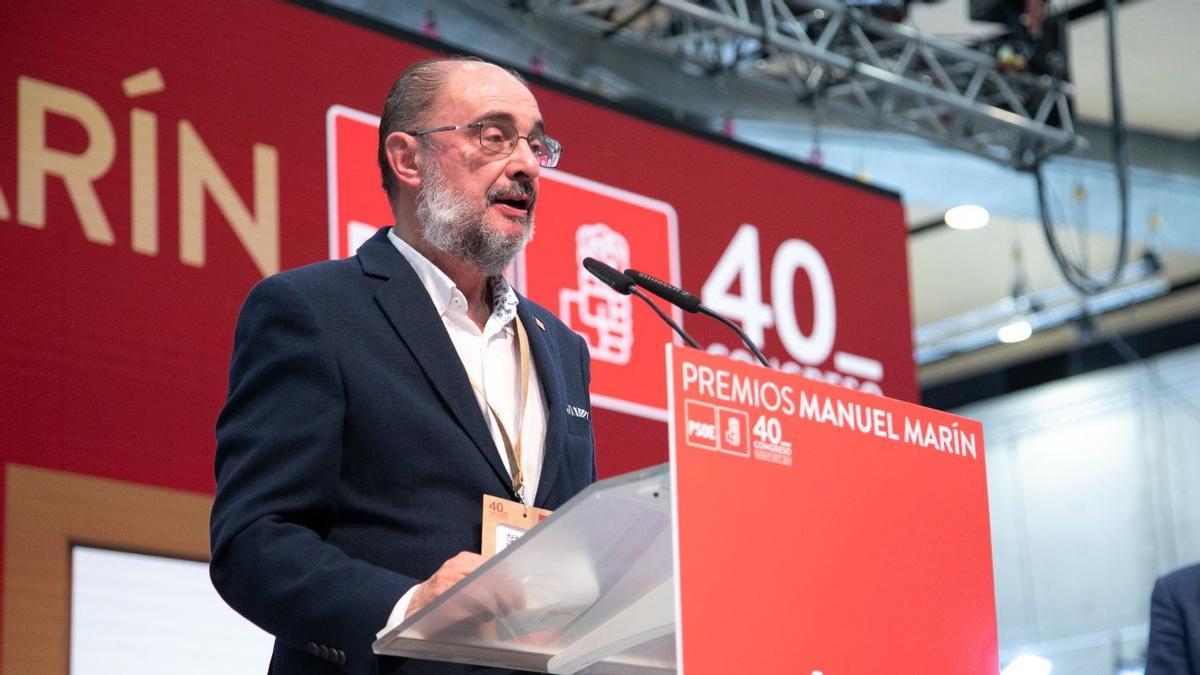 El president d’Aragó dona positiu per Covid en el congrés del PSOE