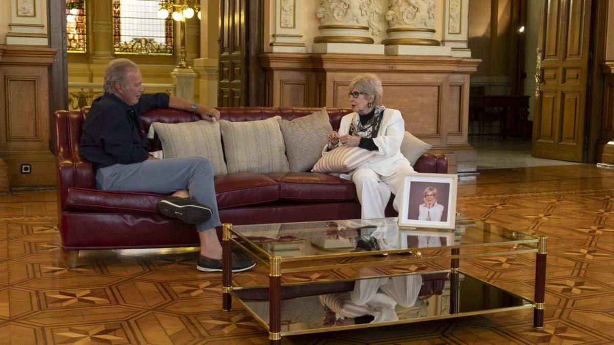 Bertín Osborne con Concha Velasco en ’Mi casa es la tuya’. Bertín Osborne con Concha Velasco en ’Mi casa es la tuya’.