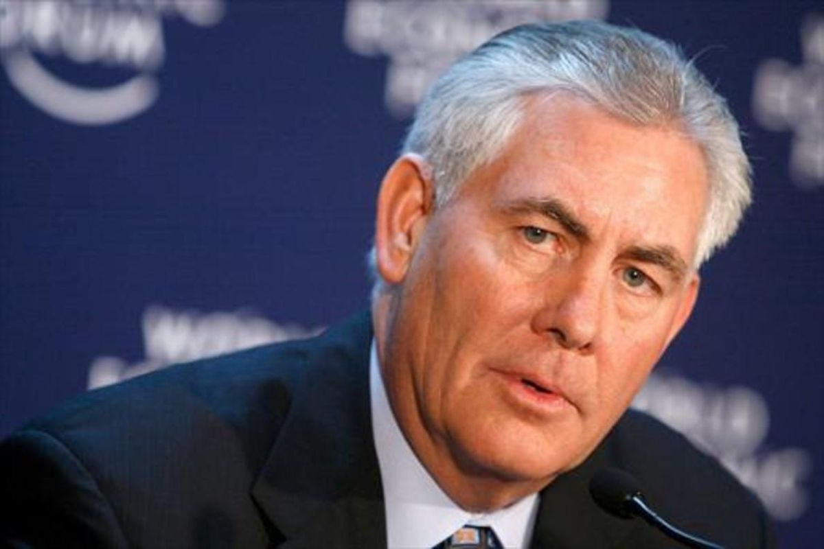 El nuevo secretario de Estado de EEUU, Rex Tillerson, en el 2012, en Tuapse (Rusia). El nuevo secretario de Estado de EEUU, Rex Tillerson, en el 2012, en Tuapse (Rusia).