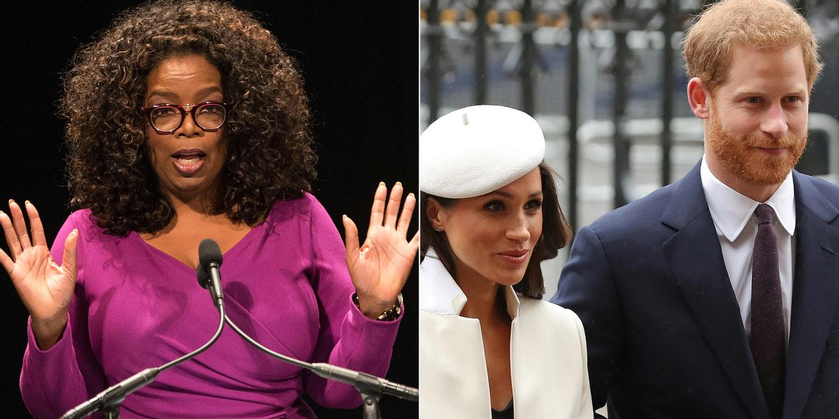 Oprah Winfrey y los duques de Sussex, este domingo en la CBS. Oprah Winfrey y los duques de Sussex, este domingo en la CBS.