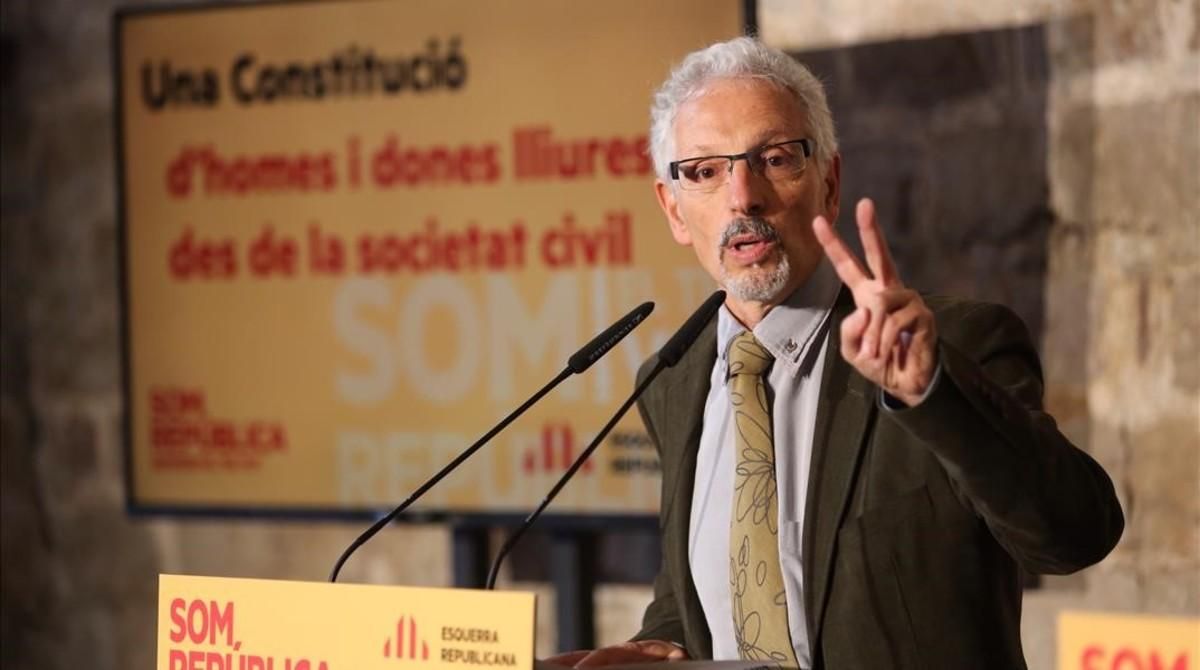El senador por ERC Santi Vidal. El senador por ERC Santi Vidal.
