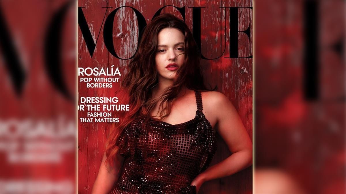 GENTE EXTRA PORTADA DE LA REVISTA VOGUE ROSALIA GENTE EXTRA PORTADA DE LA REVISTA VOGUE ROSALIA