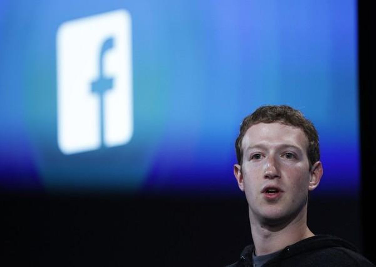 El fundador de Facebook, Mark Zuckerberg, en una conferencia El fundador de Facebook, Mark Zuckerberg, en una conferencia