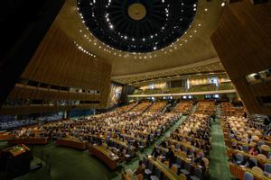 Votación en la Asamblea General de la ONU de la resolución sobre las anexiones rusas en Ucrania.