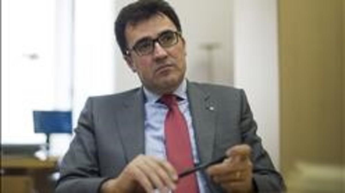 El secretario de Hacienda del Govern y secretario general adjunto de ERC, Lluís Salvadó.