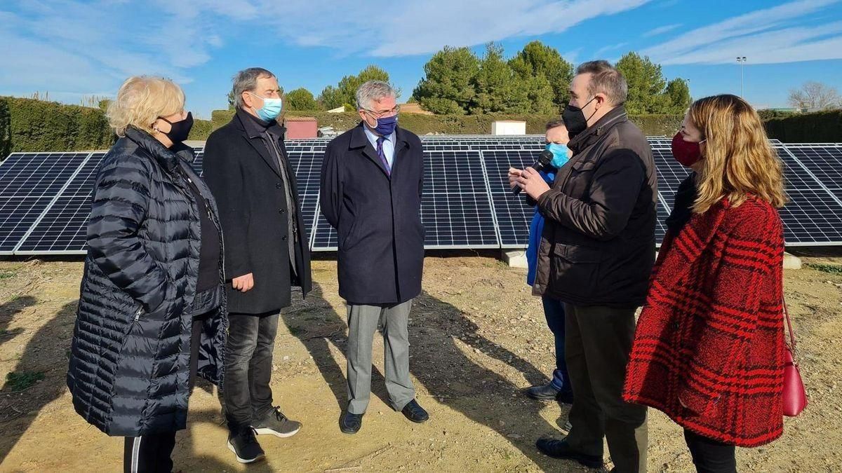 Aragón instala placas solares en 23 depuradoras de la región Aragón instala placas solares en 23 depuradoras de la región