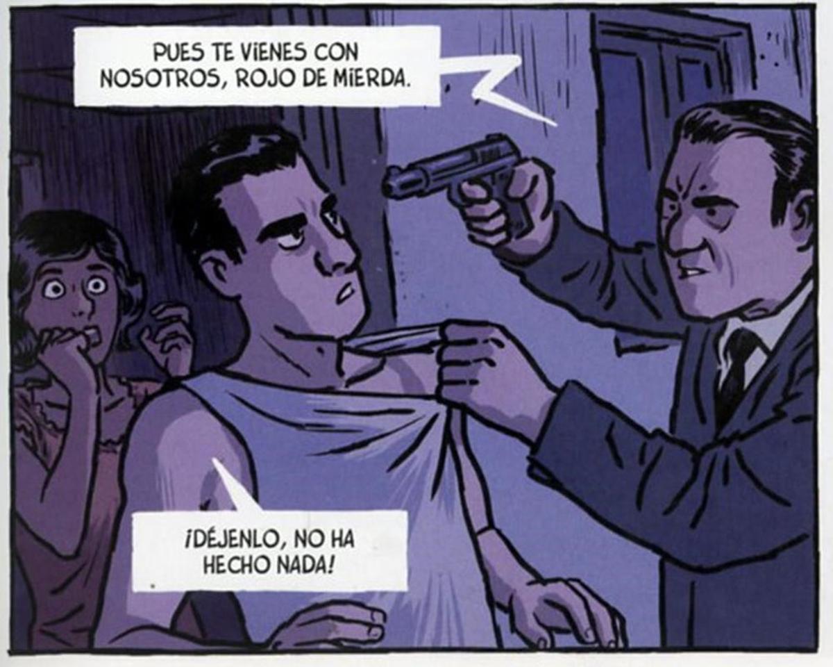 Viñeta de ’Jamás tendré 20 años’, nuevo cómic de Jaime Martín, sobre la guerra y posguerra de sus abuelos.