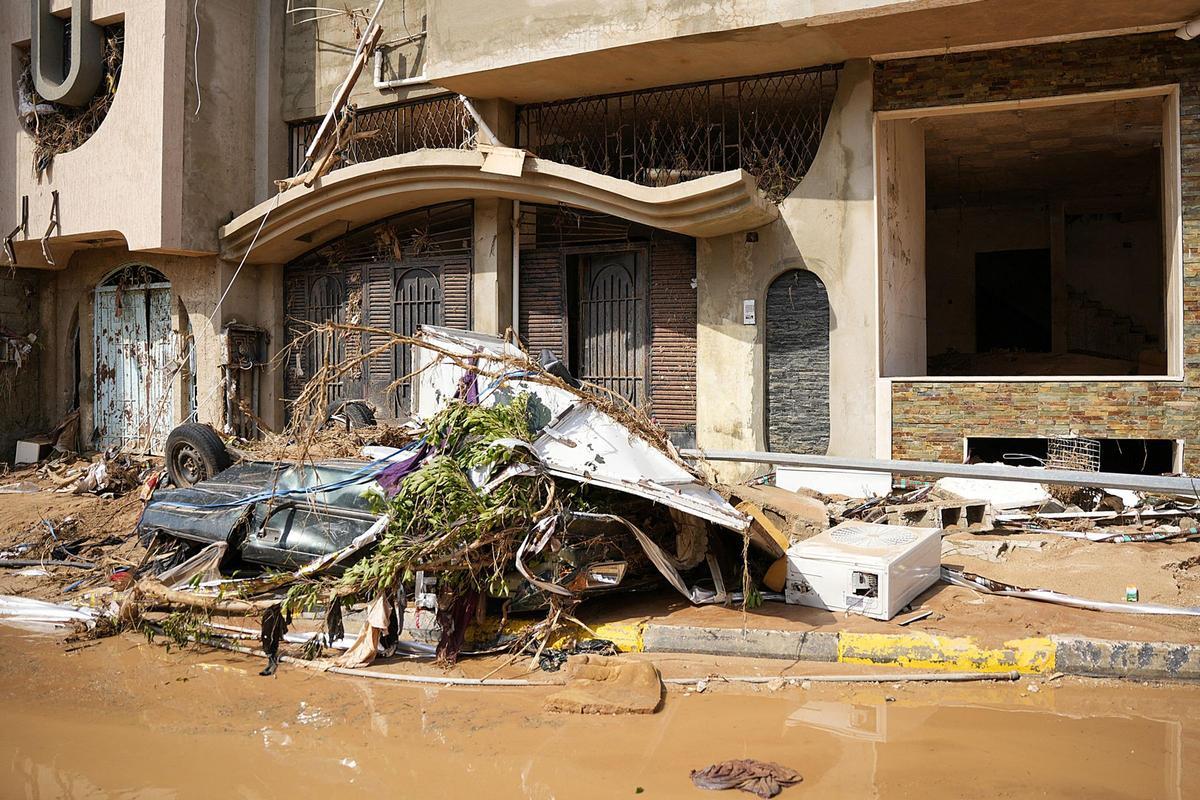 Devastadoras inundaciones en Libia tras el paso del ciclón Daniel