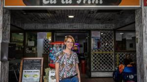 Cristina, votante de Vox en Mataró, nuevo feudo catalán de la extrema derecha el 28M.