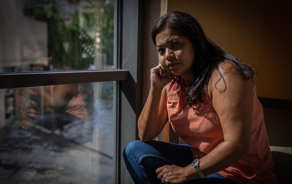 Ruth, trabajadora que cobra el SMI. Ruth, trabajadora que cobra el SMI.