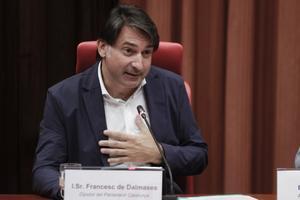  El diputado de JxCat en el Parlament Francesc de Dalmases comparece en comisión para dar explicaciones por abroncar a una periodista, después de las comparecencias del director de TV3