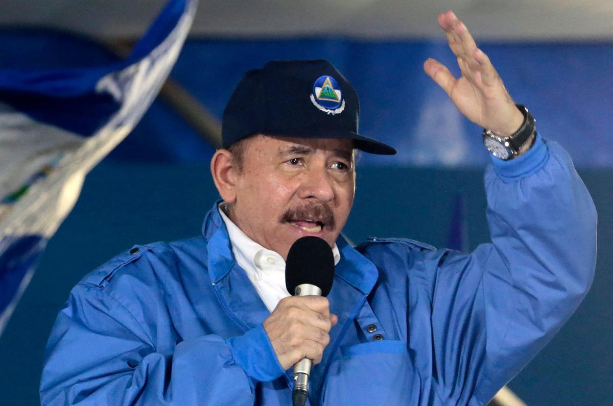 El presidente de Nicaragua, Daniel Ortega, en una imagen de archivo.