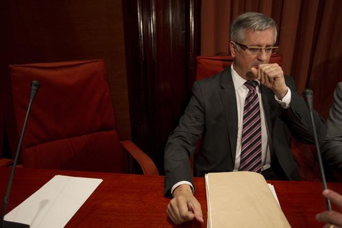 Xavier Martorell, durante su comparecencia en comisión parlamentaria, el pasado 30 de mayo. Xavier Martorell, durante su comparecencia en comisión parlamentaria, el pasado 30 de mayo.