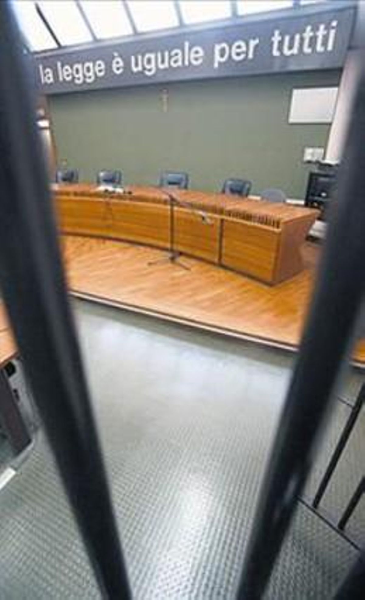 La sala de la apelación. La sala de la apelación.