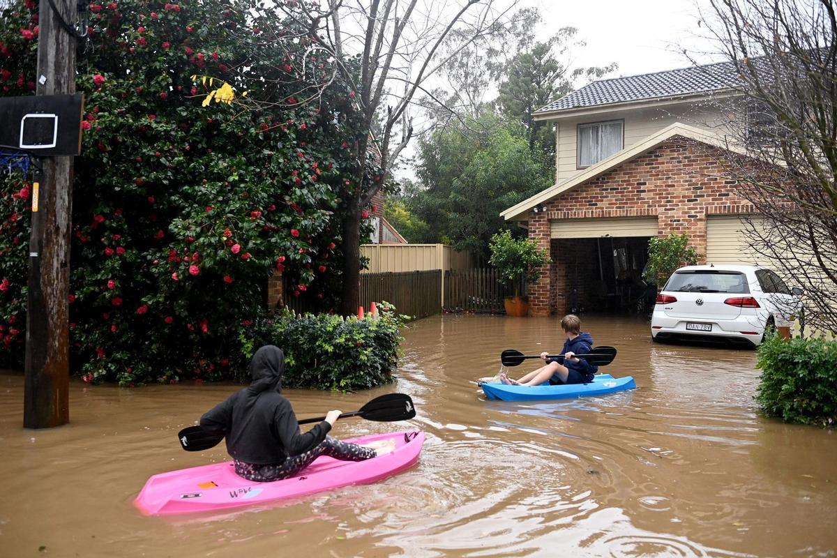 Australia declara el estado de emergencia por las fuertes inundaciones en el sureste del país