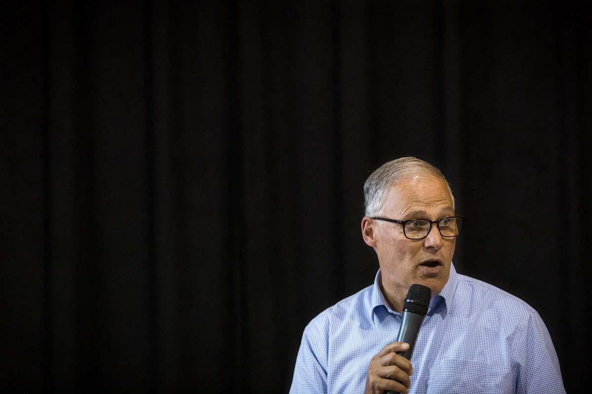 El gobernador demócrata del estado de Washington, Jay Inslee. El gobernador demócrata del estado de Washington, Jay Inslee.