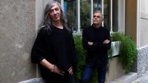 Gerard Quintana y Josep Thió, fotografiados esta semana en Barcelona