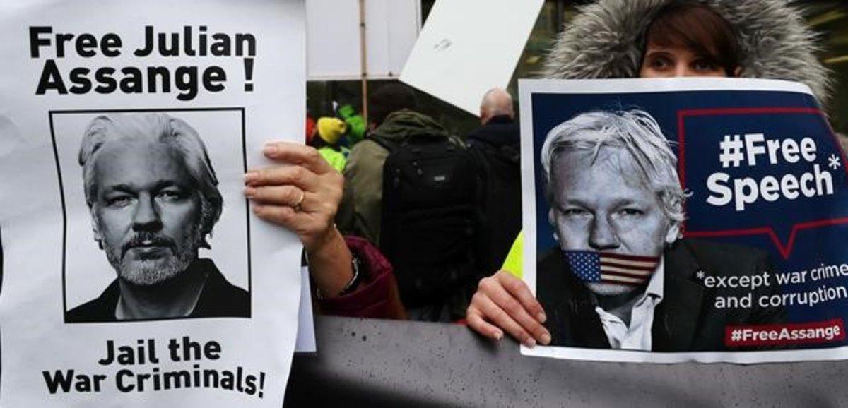 Assange, davant del Tribunal de Londres per la seva extradició als EUA