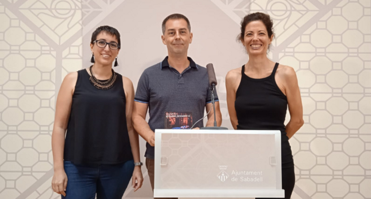 Rueda de prensa de presentación de la temporada de otoño en los teatros municipales de Sabadell. Rueda de prensa de presentación de la temporada de otoño en los teatros municipales de Sabadell.