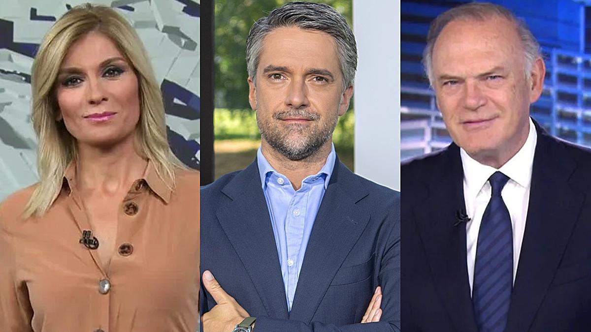 'Antena 3 Noticias' lidera y Franganillo gana al informativo de Piqueras, que cae a mínimo histórico