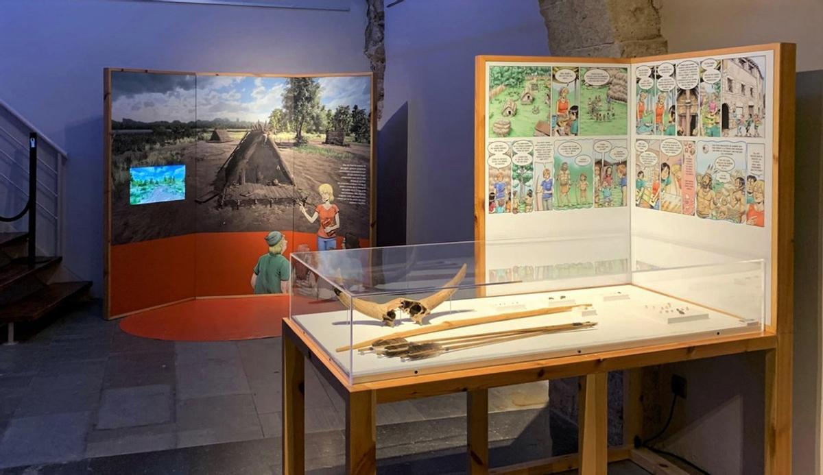 El Museu Municipal Castell de Rubí acull una exposició sobre el poblat neolític de la Draga