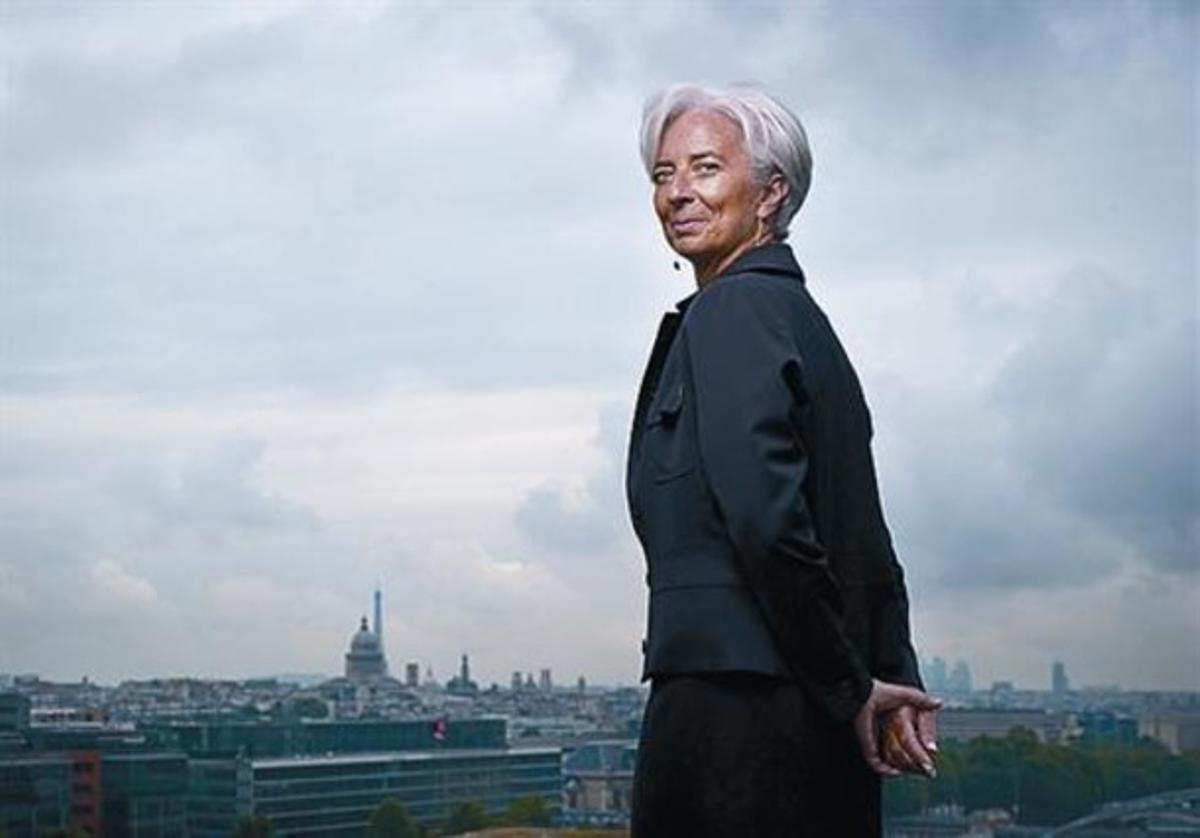 Investigada 8 Christine Lagarde, en París, el 14 de junio del 2011.