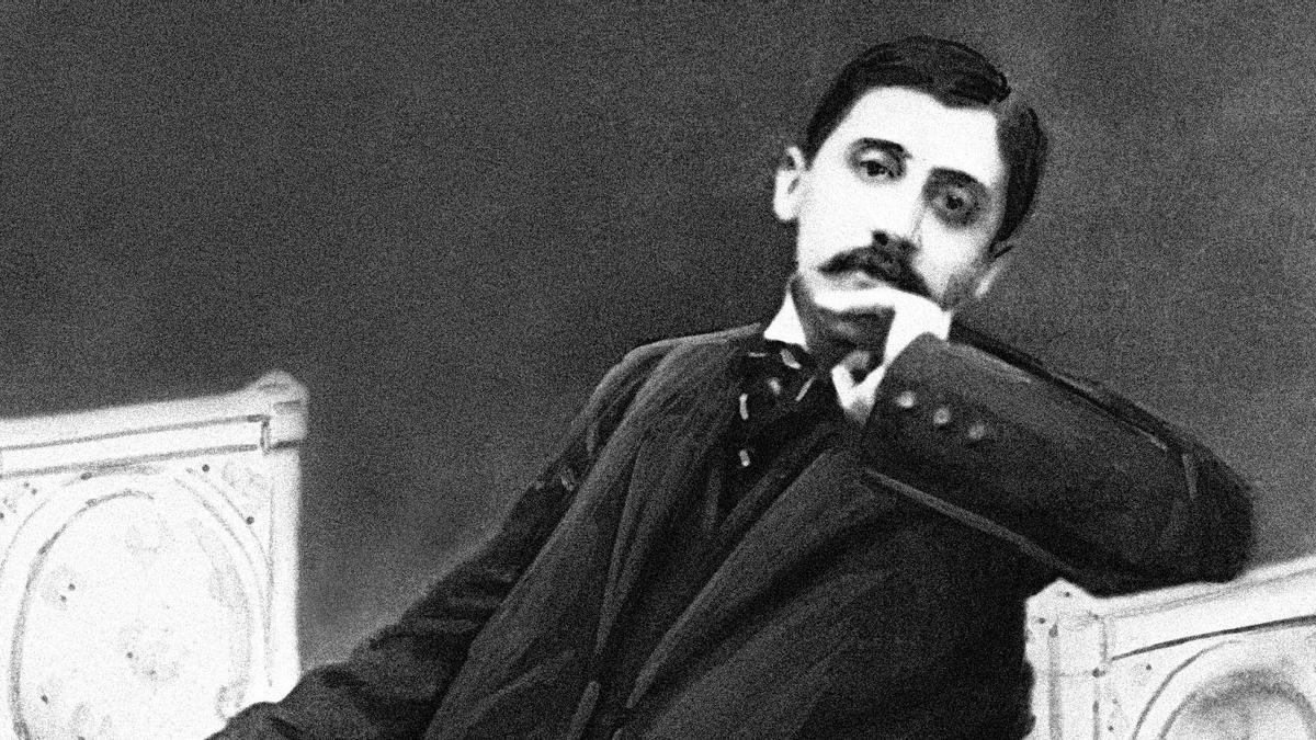 El escritor francés Marcel Proust. 