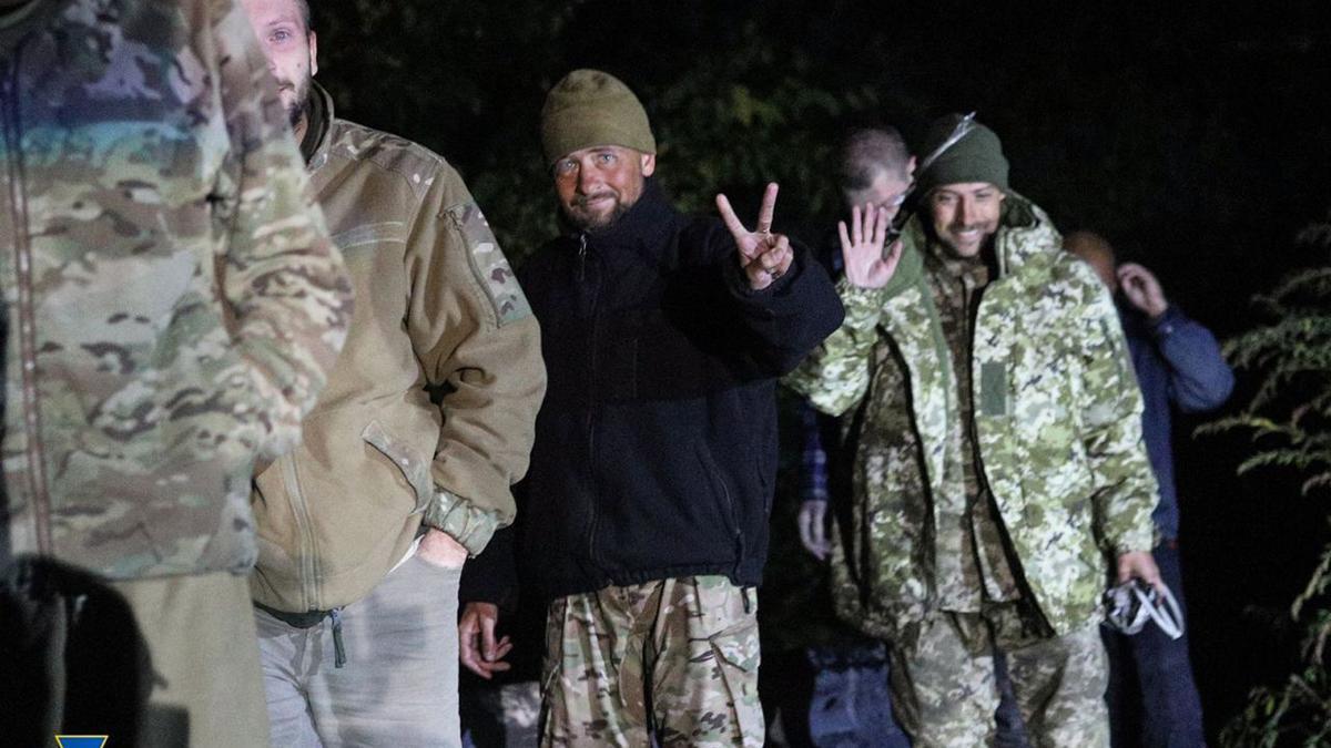 Rusia y Ucrania hacen el mayor intercambio de prisioneros desde el inicio de la guerra