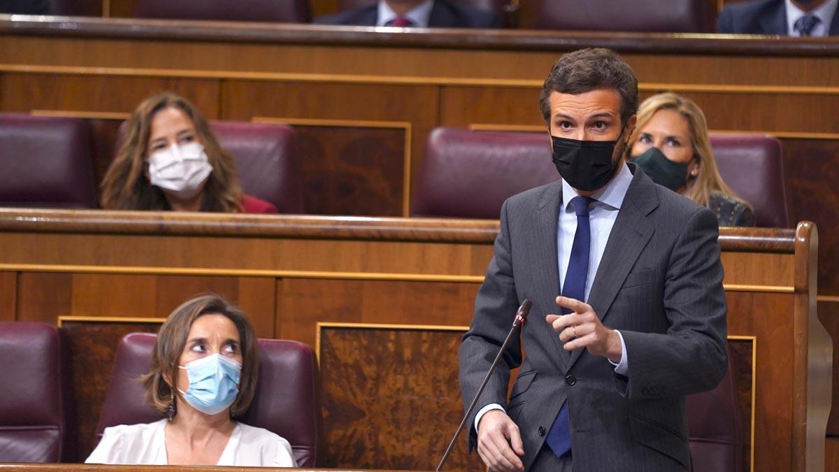 Casado a Sánchez: Los pactos con Bildu le van a perseguir toda la vida.