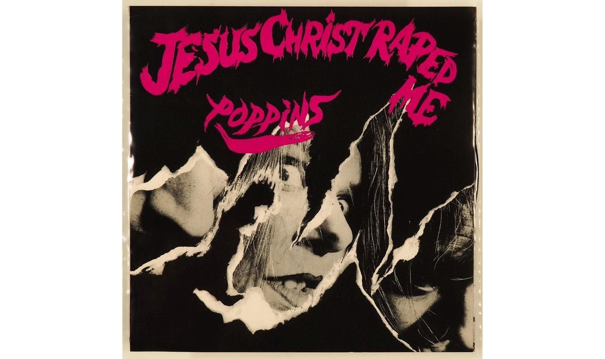 Portada de ’Jesus Christ raped me’ de Poppins. Portada de ’Jesus Christ raped me’ de Poppins.