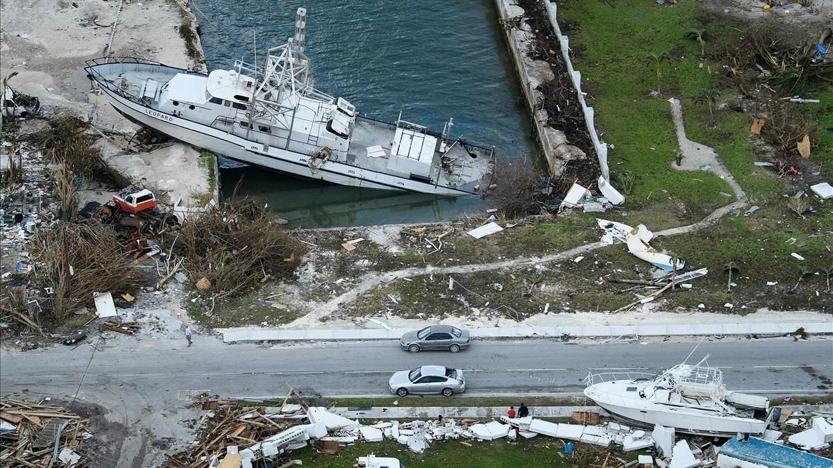 La destrucción causa por el huracán Dorian en Las Bahamas el setiembre pasado. La destrucción causa por el huracán Dorian en Las Bahamas el setiembre pasado.