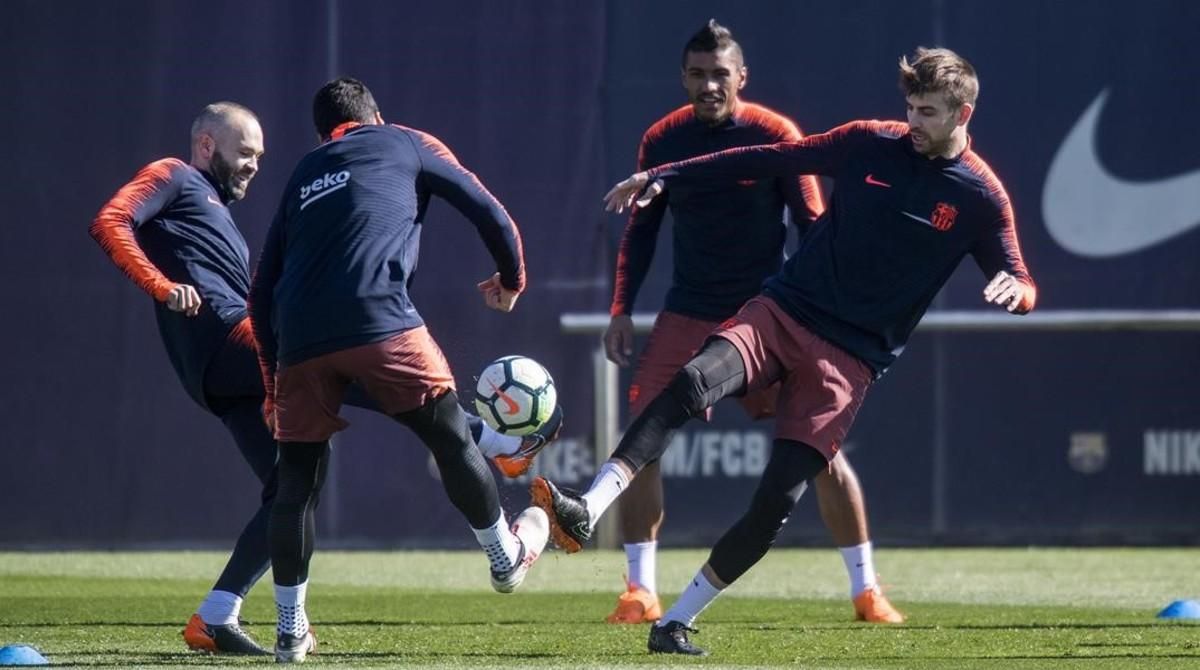 Menos de 70 horas de descanso para el Barça Menos de 70 horas de descanso para el Barça