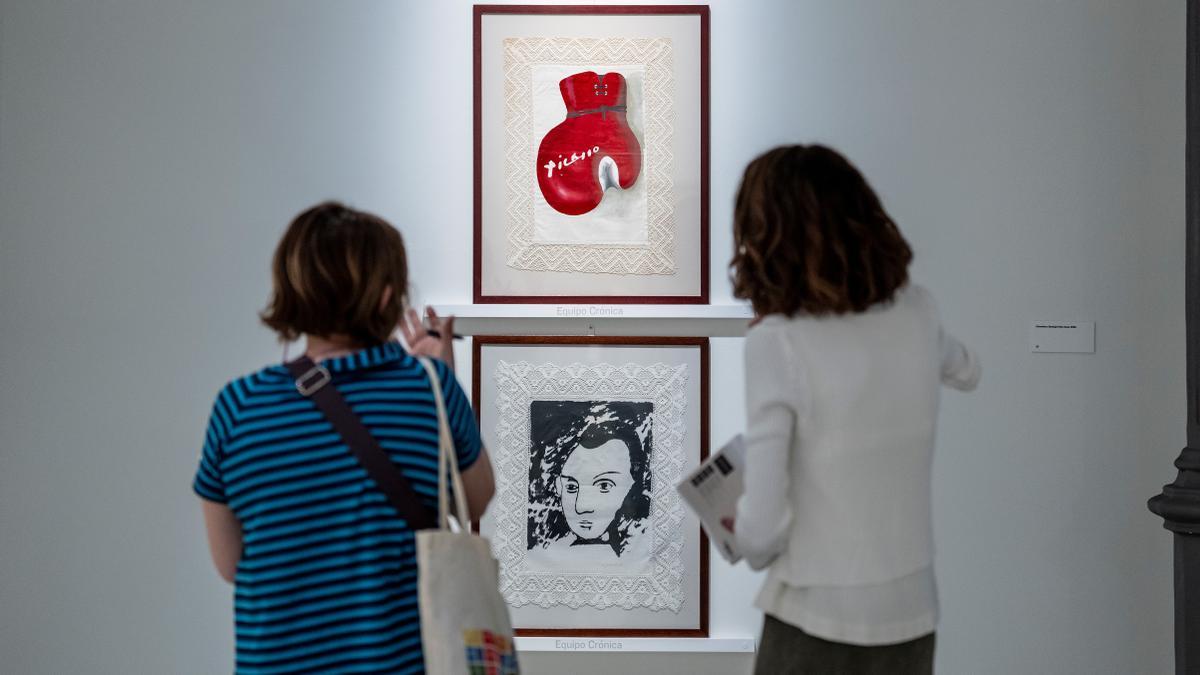 Tapetes de autor contra el vandalismo ultraderechista que sufrió Picasso
