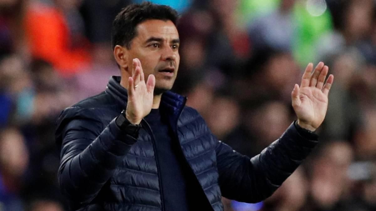 Míchel, en un partido con el Rayo Vallecano. Míchel, en un partido con el Rayo Vallecano.