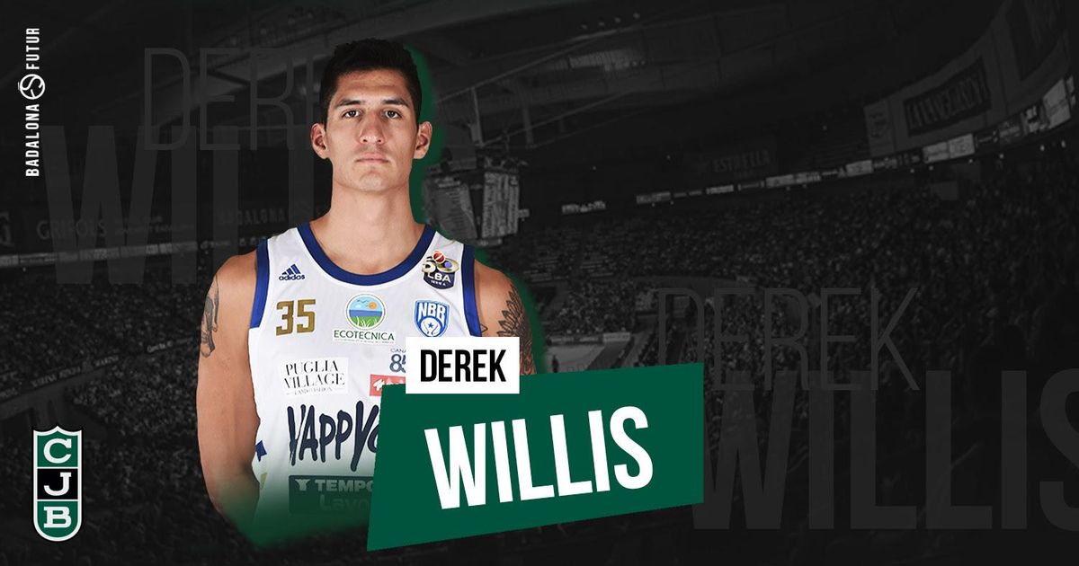 Derek Willis, nueva incorporación en Badalona Derek Willis, nueva incorporación en Badalona