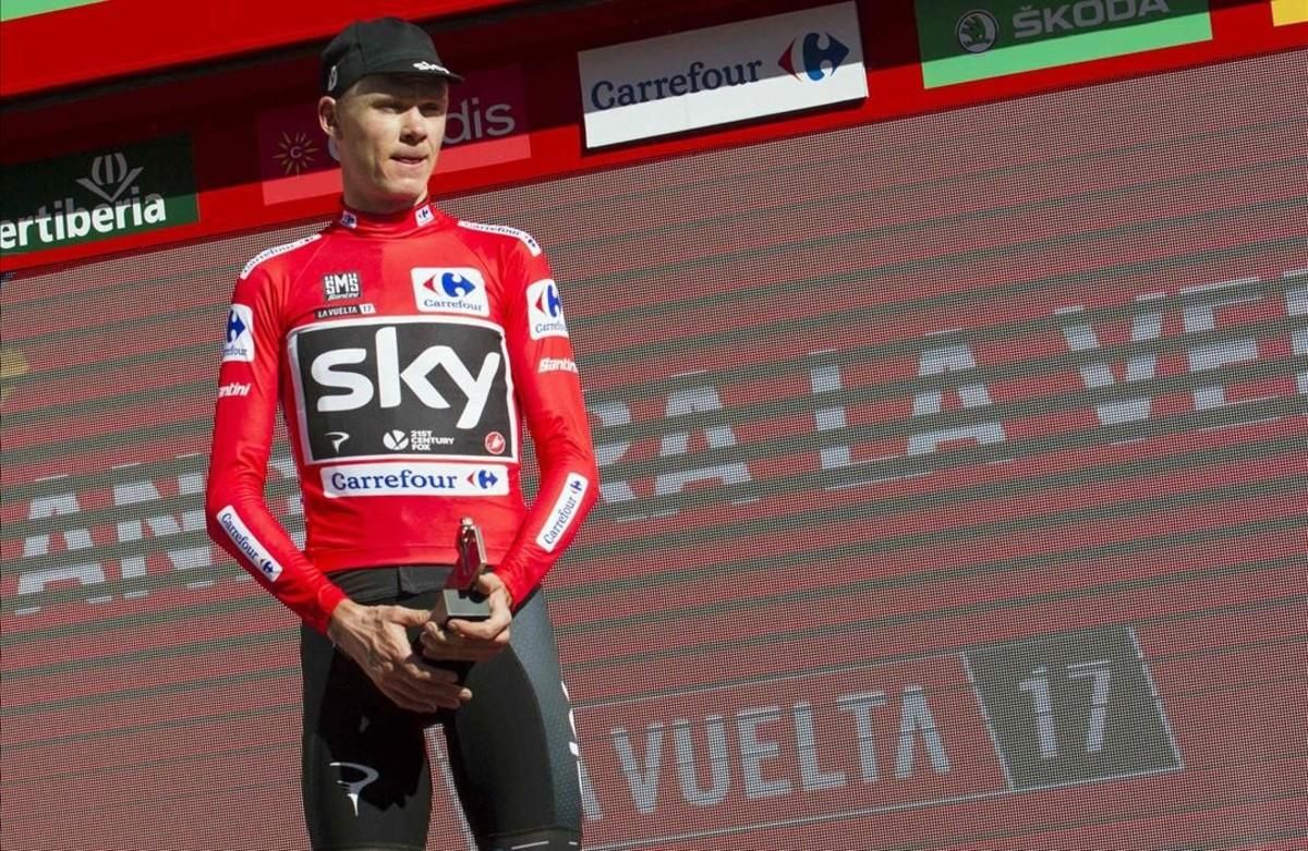 Froome ja és líder de la Vuelta a Espanya davant el drama de Contador Froome ja és líder de la Vuelta a Espanya davant el drama de Contador