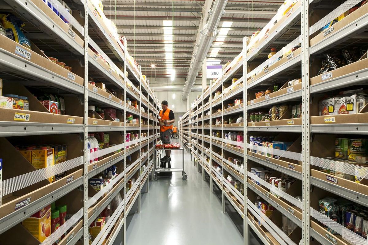 El nuevo centro de Amazon en Castellbisbal. El nuevo centro de Amazon en Castellbisbal.