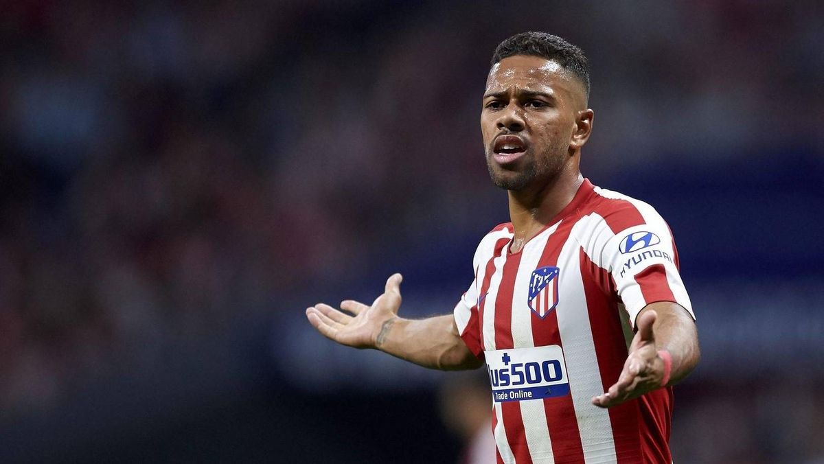Lodi, en un partido del Atlético. Lodi, en un partido del Atlético.