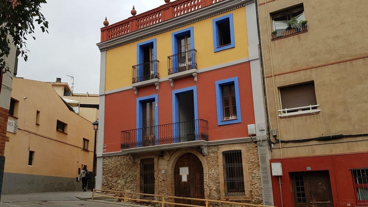 El edificio de Sant Cugat donde se instalará un museo del cómic. El edificio de Sant Cugat donde se instalará un museo del cómic.