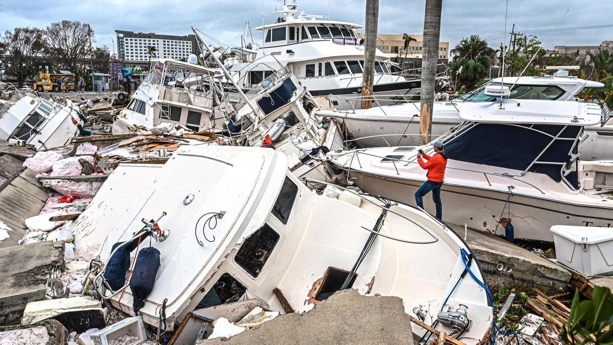Hacia dónde se dirige el huracán Ian tras la destrucción provocada en Florida