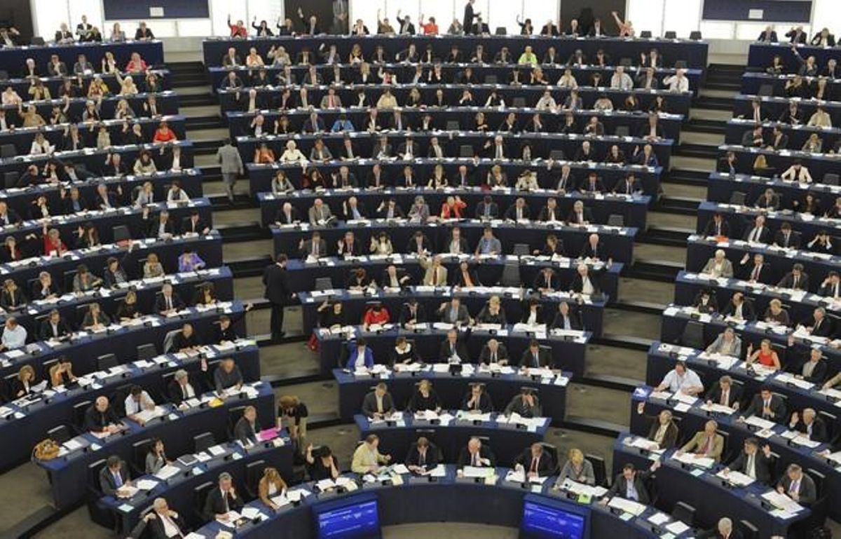 Sesión de la Eurocámara en Estrasburgo. Sesión de la Eurocámara en Estrasburgo.