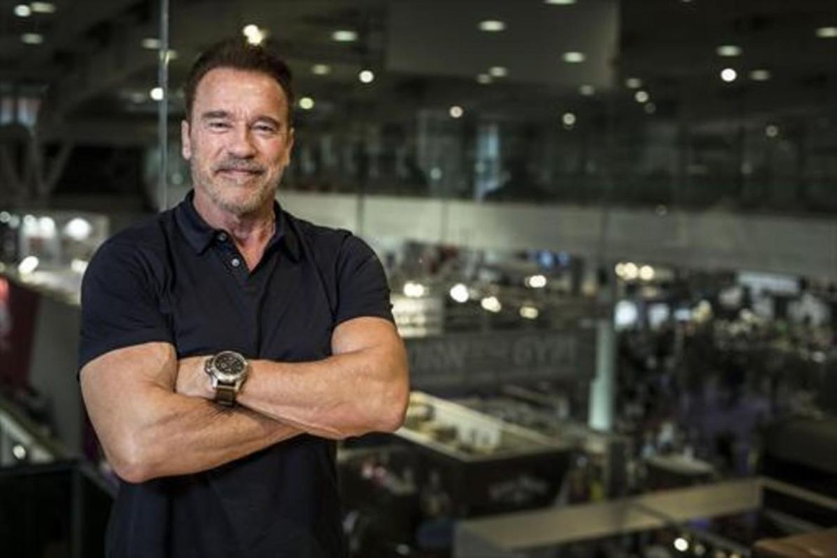 Arnold Schwarzenegger posa en el recinto de Fira de Barcelona, el pasado mes de noviembre. Arnold Schwarzenegger posa en el recinto de Fira de Barcelona, el pasado mes de noviembre.